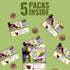 Sunny Fruit Soft Organic Turkish Dried Figs, 1 Bag (5 Individual Portion Packs), No Preservatives, Healthy Snack