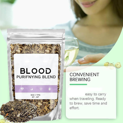 Blood Purifying Herbal Tea Blend for Liver and Kidney Health