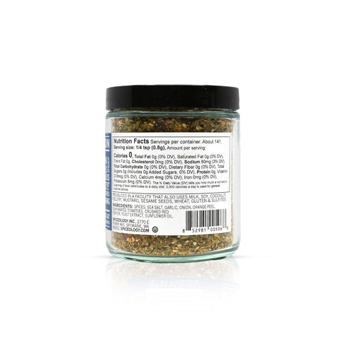 Spiceology - Greek Freak Mediterranean Spice Blend - All-Purpose Rubs, Spices and Seasonings - Use On: Chicken, Chickpeas, Beef, Seafood, Pork, Vegetables, Turkey, Potatoes and Salad Dressing - 4 oz