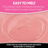 2 Sweet Shoppe Rose Pink Melting Wafers, pounds