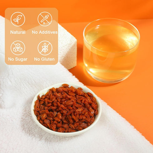 4oz/114g TEARELAE - Sea Buckthorn Berry, - Premium Dried Sea Buckthorn Tea - Whole Seabuckthorn - Rich in Antioxidants