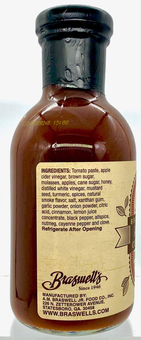 Braswell's Apple Cinnamon Bar-B-Que Sauce