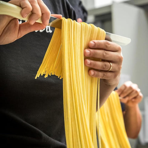 Filotea 5 Pack Tagliatelle Artisan Italian Egg Pasta Traditional Slow Dried Pasta Made with Durum Wheat Semolina, Eggs