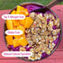 0g -12oz, 6 Pack Safe + Fair Birthday Cake Granola Gluten-Free, Vegan & Plant-Based Snack with Natural Sprinkles Trans