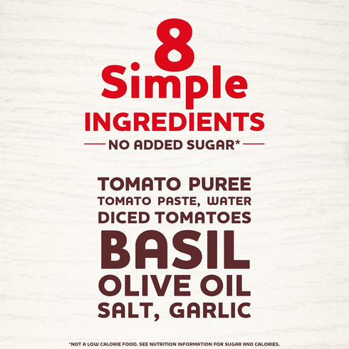 24 oz (Pack 6) RAG Simply Tomato Basil Pasta Sauce