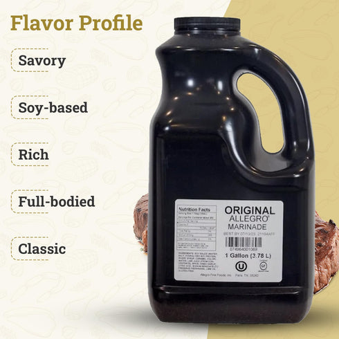 128 Oz (Pack 1) ALLEGRO - The Marinate Everything Marinades | Perfect Marinades for Meat & Veggies | Marinade