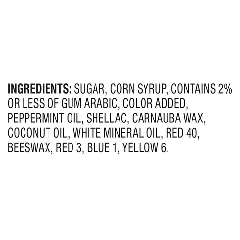Brach's Peppermint Crushed Candy Canes, Holiday Baking Decorations, 10 Oz Bag, Perfect for Christmas Cookies