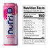Generic 12 Pack, 30g 1g 150 11 oz Nurri Strawberry Protein Shake Protein, Sugar, Calories, Ready to Drink, Ultra