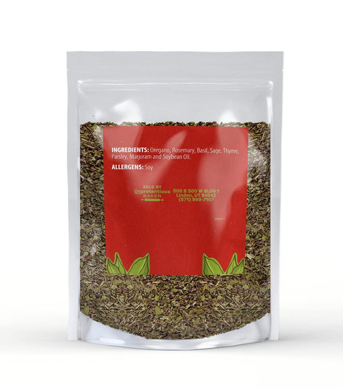 Unpretentious Italian Seasoning, 8 oz, Great in Soups & Sauces, Delicious Seasoning Blend