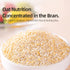 600g 21.1oz Oat Bran Airtight Can | / | PoetrySeptember, Low GI High Fiber Cereal for Long-Lasting Satiety, Ideal