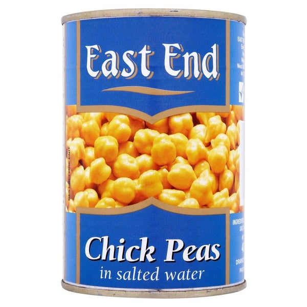East End Chick Peas in Brine (400g) - Pack of 6