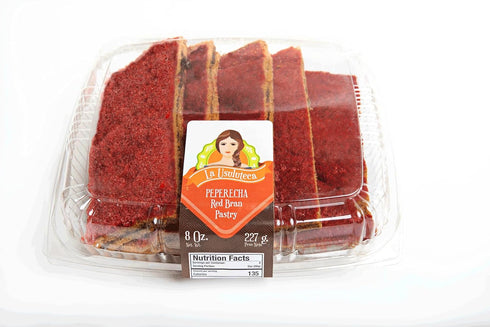 8 oz PACK 2 Perla & La Usuluteca Bakery - Peperecha (Red Bran Pastry)