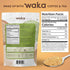 100% 50 200 (4.5oz) Waka Instant Green Tea Mix, Classic - Tea Leaves, No Additives, Unsweetened Tea Powder for Quarts