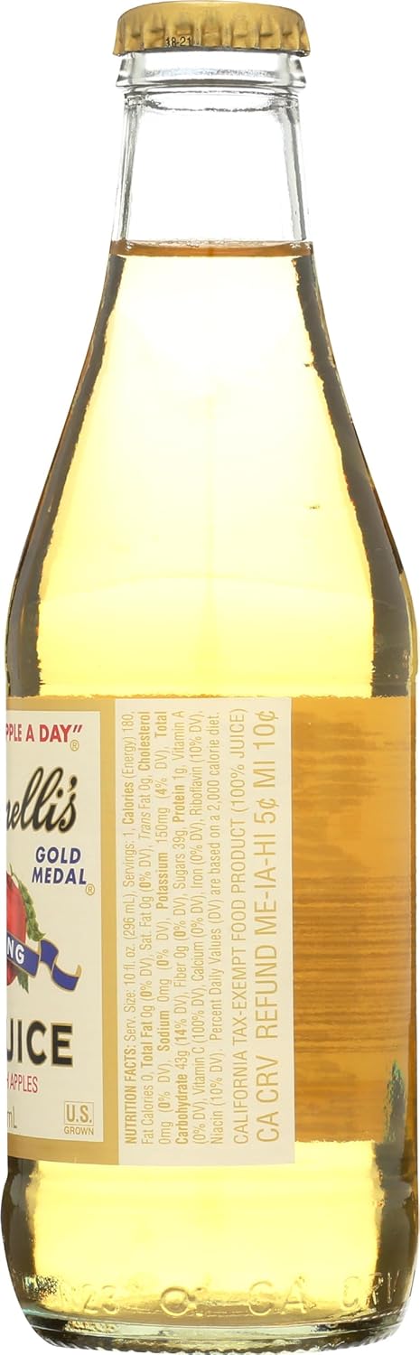 Martinelli's 10 Oz Martinellis, Juice Sparkling Apple, Fl