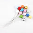 Ercadio Balloon Cupcake Toppers, 6 Colors Resin Round Shape 3D Balloons Cake Picks for Baby Shower Boys Birthday Party
