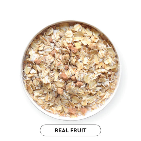 6 Pack Mylk Labs Apple Cinnamon Protein Oatmeal Cups, Whole Grain, Low Sugar, High Fiber Breakfast with Superfoods