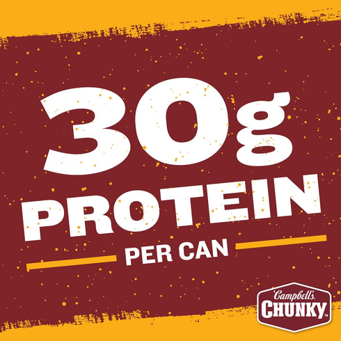 19 oz Campbells Chunky Hot and Spicy Chili With Beans, Can