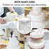 HomeHere Edible Luster Dust, Food-Grade Glimmer Powder Glitter for Cake Decorating, 7g
