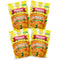Mariani | Dried Mediterranean Apricots | 6oz (Pack of 4) | Gluten-Free