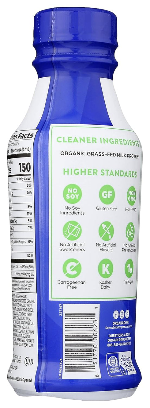 Creamy Chocolate Fudge Organic Protein Shake by Orgain