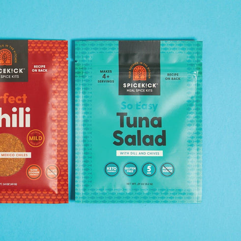 (4 Pack), Packets Tuna Salad Seasoning Mix Tuna Fish Salad Seasoning, Tuna Spice
