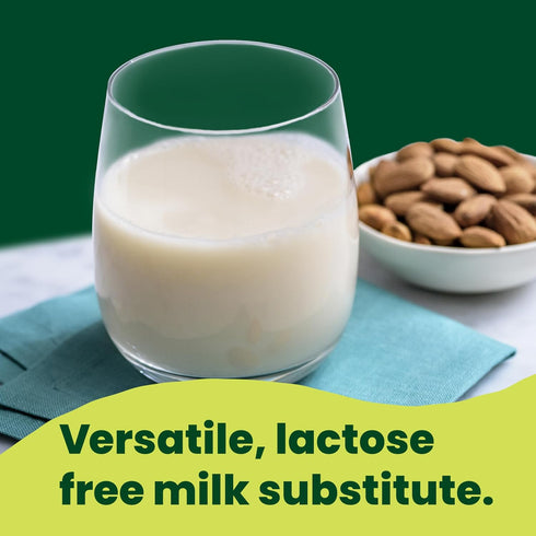 32 oz (Pack 6) Pacific Foods Organic Unsweetened Almond Milk, Plant Based Milk, Carton