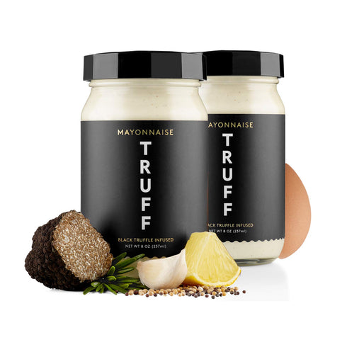 TRUFF Mayo, Gourmet Mayonnaise made with Black Winter Truffles, Sunflower Oil and