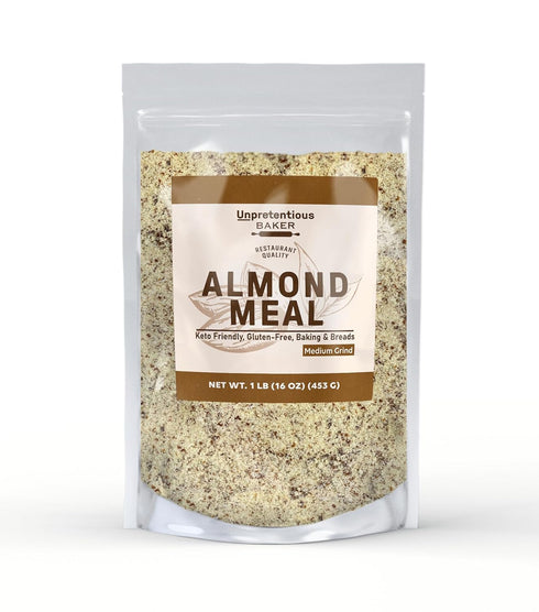 Unpretentious Almond Meal, 1 lb, Breading Replacement, Great for Rubs, Breads, &