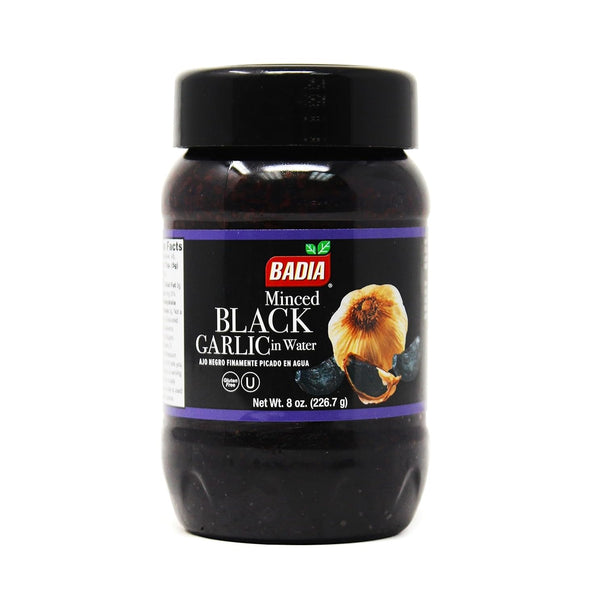 Badia Minced Black Garlic 8 oz Sweet & Savory Flavor