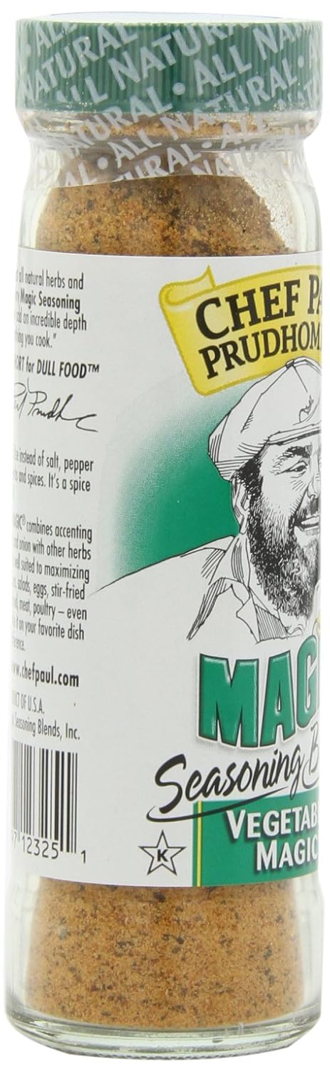 2 (Pack 6) Magic Seasoning Blends Vegetable Magic, Ounce