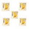 Generic Baked Wheat Cake, Coffee Flavor Pastry Rolls, Sweet Bread, 2.82 oz (80g),