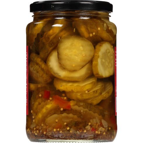 3 (72 oz.) Famous Dave's - pck Sweet n' Spicy Pickle Chips