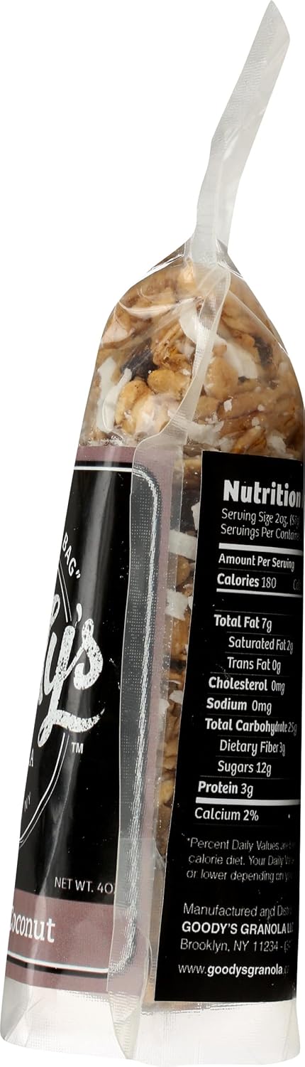 Goodys Granola 4 OZ Coconut Chocolate Granola