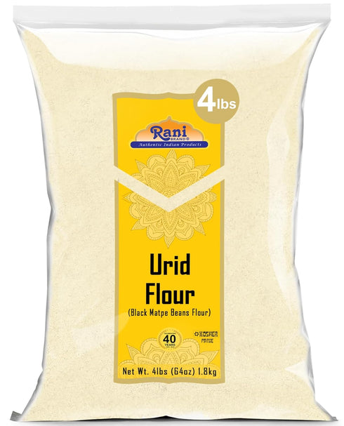 Rani Urid/Urad Flour (Black Matpe Beans Flour) 64oz (4lbs) 1.81kg Bulk ~