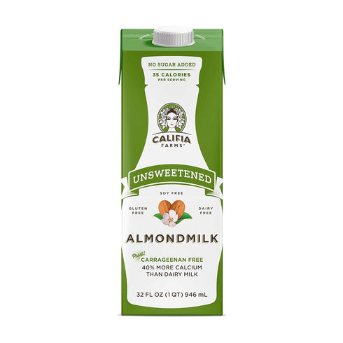 Califia Farms Pack (6 Pack) Oat and Almond Milk Variety