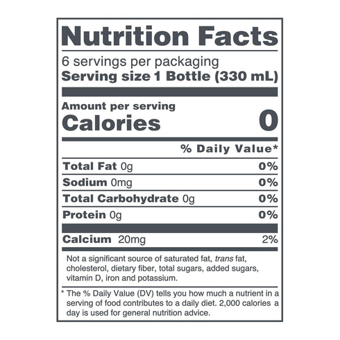 330 ML (11.15 oz) 24 pack Evian Natural Spring Water, fl bottles
