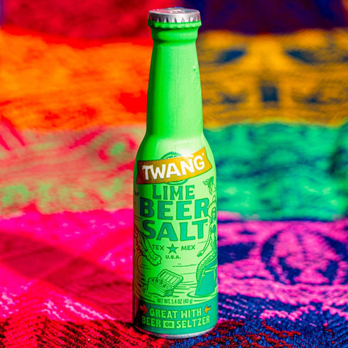 1.4 (Pack 24) Twang Flavored Beer Salt Seasoning, Lime, Toppings for Beer, Hard Seltzers, Canned Cocktails and More