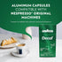 (60 Packaging Lavazza Espresso Maestro Decaf (DEK) Aluminum Capsules Compatible with Nespresso* Original Machines