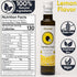 Pack 4 4X250ml of Extra Virgin Flavored Olive Oil - Garlic, Chili, Lemon & Basil Infused EVOO - Cold Pressed