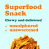 3 Food to Live Organic Dried Mango Strips, Pounds Non-GMO, Unsulphured, Unsweetened and Delicious Fruit Snack, Chewy