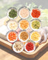 14oz 11 Ramen Toppings Seafood Mix - Ingredient Blend with Superfood Goji, Savory Seafood Umami Dried Seafood