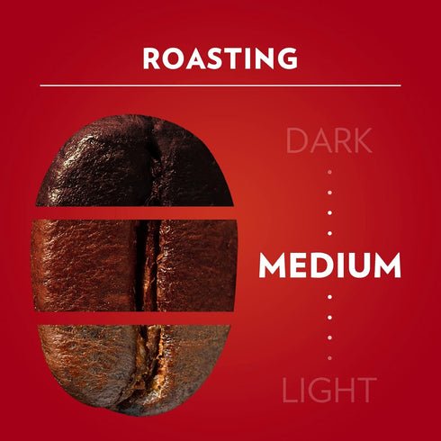 8.8 oz (Pack 4) Lavazza Qualit Rossa Ground Coffee, Medium Roast, Arabica and Robusta Blend, Brick