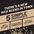It's That Simple 50% 5 5.29 oz (Pack 6) Its That Simple Brown Rice Blend from It's Skinny, Less Carbs, Certified