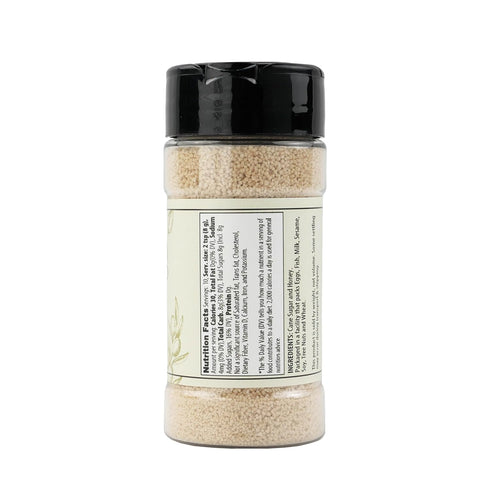(2.88 Olive & Vine Granulated Honey, Sweet Flavor, For Baking & Beverages, Rich Tradition, Authentic Taste, For Global