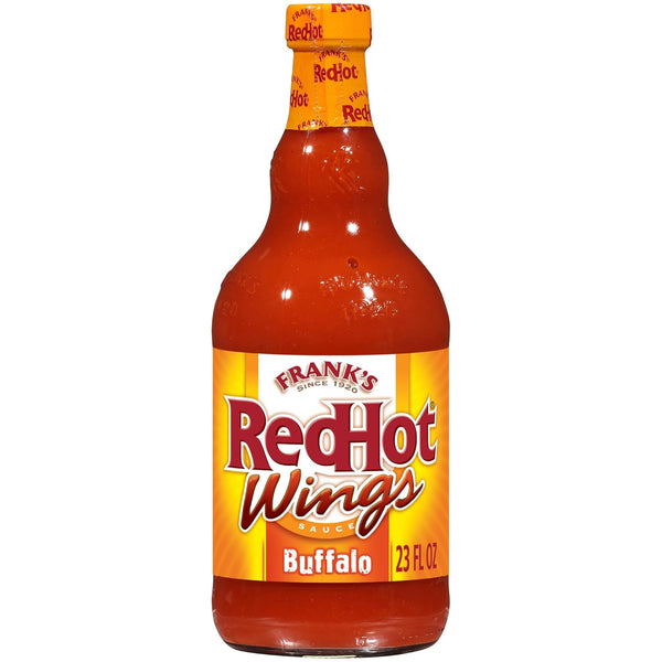 Frank's RedHot Buffalo Wings Hot Sauce, 23 fl oz (Pack of 6)
