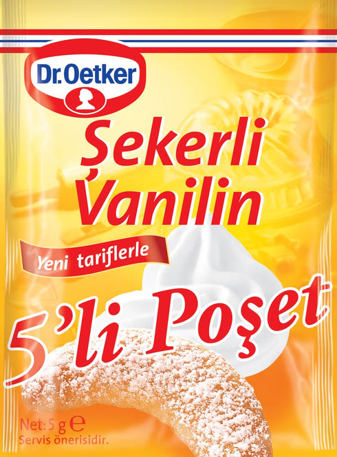 Dr. Oetker Vanillin Sugar(10 Pack) Made in Turkey
