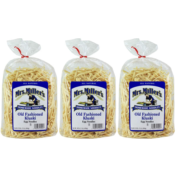 Mrs. Miller's Mrs Miller Kluski Noodles, 16-Ounce Bags (Pack of 3)