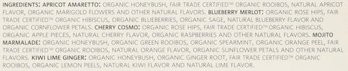 Tea Forte Single Steeps Loose Leaf Herbal Retreat Premium Tea Sampler - 15 Count, Assorted Blends