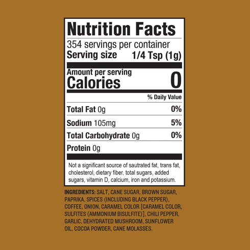 SPC260 Traeger Grills Coffee Rub with Coffee & Black Pepper