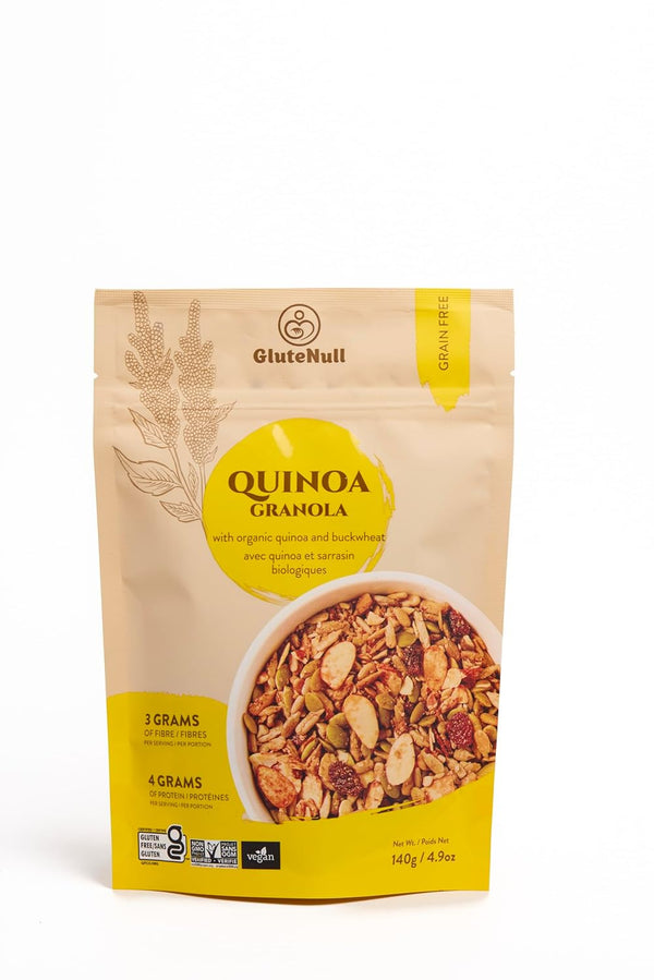 Quinoa Granola - Grain Free, GF Free, Non-GMO